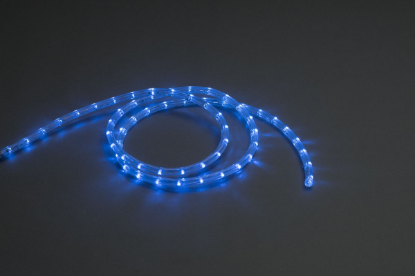 LED-СDL-2W-100M-220V-3.33CM-B синий,11.5мм, КР. РЕЗА 2М V2( оттенок)(продается целыми бухтами) фото 2