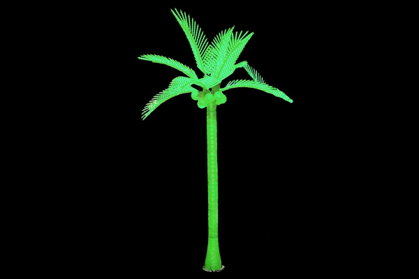 COL-3 LED Пальма кокосовая тройная , зеленая фото 1