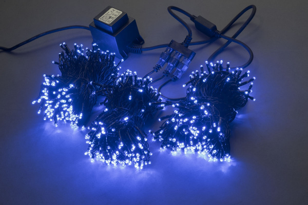 LED-BS-200*3-20M*3-24V-B (TYPE-3A) 3 нити, синий фото 2