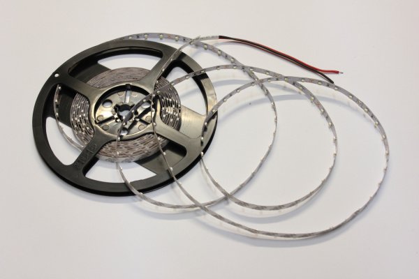 катушка 5 метров лента светодиодная FLEX-SS5300B-W-5M 60 led/m white фото 5
