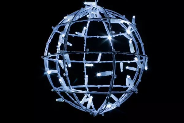 FLESI-PN 960401 Светодиодный шар 30 см, белый, 220В фото 1