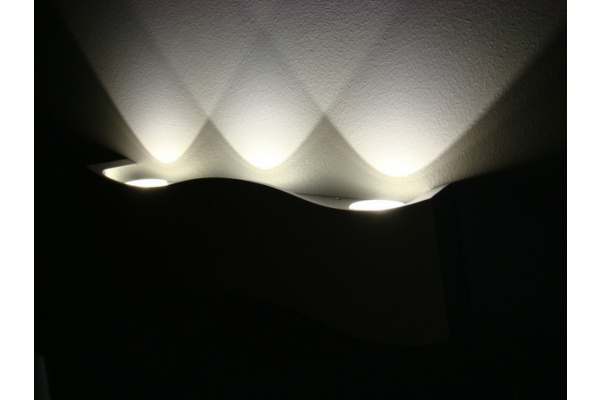 WAVE WW LED светильник накладной 3*1.5W фото 3