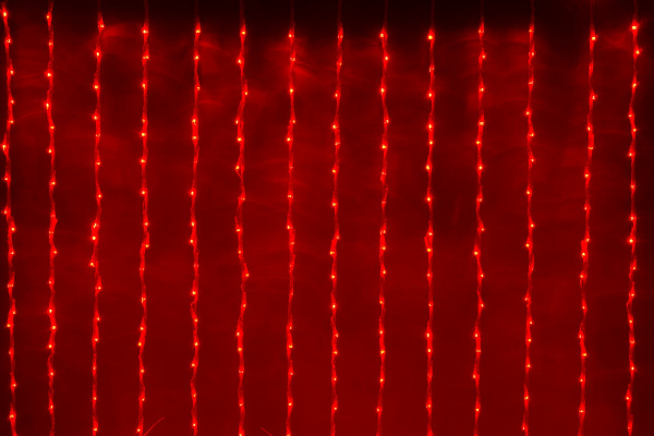LED-XP-1344-230V RED Световой дождь 2,4х3,6м, 250Вт фото 1