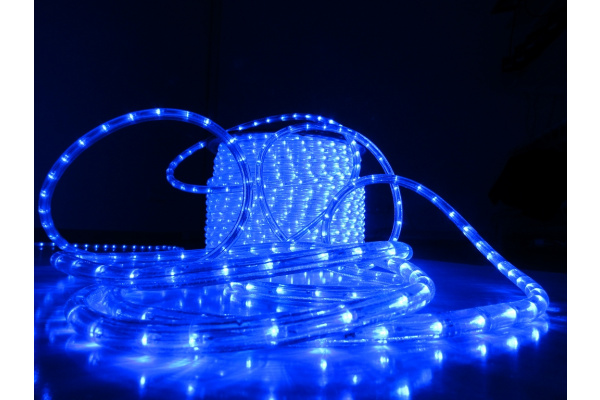LED-XD-3W-100M-240V синий,13мм, (4м) фото 1